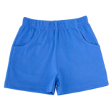 Luigi Luigi Dark Chambray Jersey Shorts w/ Pockets