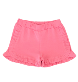 Luigi Luigi Bubblegum Ruffle Trim Shorts
