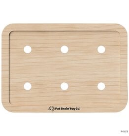 Fat Brain Toys Fat Brain Toys PlayTab Modular Wooden Activity Board