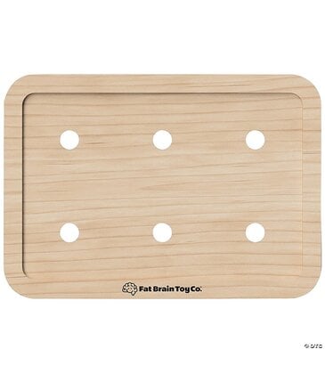 Fat Brain Toys Fat Brain Toys PlayTab Modular Wooden Activity Board
