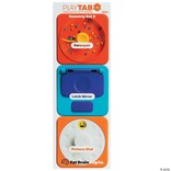 Fat Brain Toys Fat Brain Toys PlayTab Tiles 3-Pack: Bead Sweeper Sensory Set