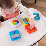 Fat Brain Toys Fat Brain Toys PlayTab Tiles 3-Pack: Gears Sensory Set