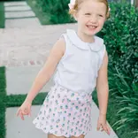 The Proper Peony The Proper Peony Gardenia Scallop Skort