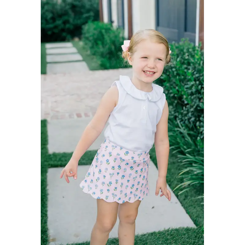 The Proper Peony The Proper Peony Gardenia Scallop Skort