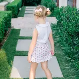 The Proper Peony The Proper Peony Gardenia Scallop Skort