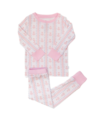 The Uptown Baby The Uptown Baby Sweet Hearts Pajama Set