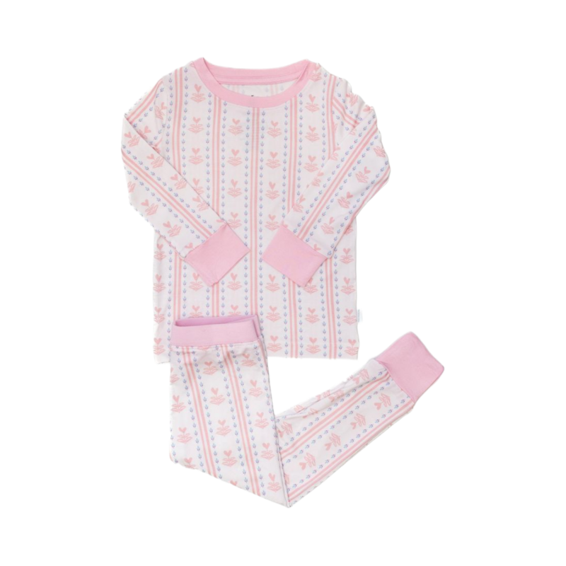 The Uptown Baby The Uptown Baby Sweet Hearts Pajama Set