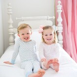 The Uptown Baby The Uptown Baby Hearts & Stripes Pajama Set