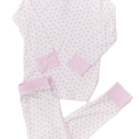 The Uptown Baby The Uptown Baby Hearts & Stripes Pajama Set