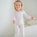 The Uptown Baby The Uptown Baby Hearts & Stripes Pajama Set