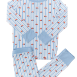 The Uptown Baby The Uptown Baby Tractors Pajama Set