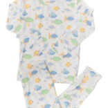 The Uptown Baby The Uptown Baby School of Fish Pajama Set