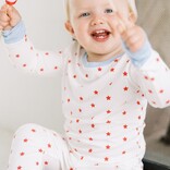 The Uptown Baby The Uptown Baby Red Stars Pajamas
