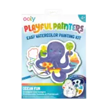 Ooly Ooly Playful Painters Easy Watercolor Painting Kit - Ocean Fun