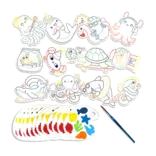 Ooly Ooly Playful Painters Easy Watercolor Painting Kit - Ocean Fun