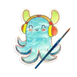 Ooly Ooly Playful Painters Easy Watercolor Painting Kit - Ocean Fun