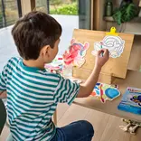 Ooly Ooly Playful Painters Easy Watercolor Painting Kit - Ocean Fun