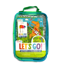 Ooly Ooly Let's Go! Activity & Coloring Kit - Robo Dinos
