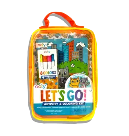 Ooly Ooly Let's Go! Activity & Coloring Kit - Kitty in the City