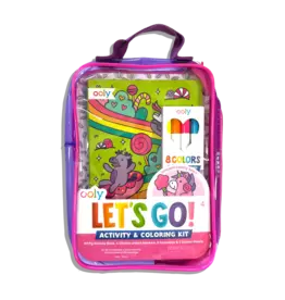 Ooly Ooly Let's Go! Activity & Coloring Kit - Unicorn Candy Town