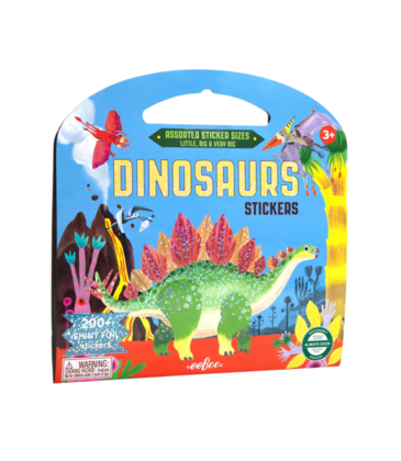 eeboo Dinosaurs Shiny Sticker Book