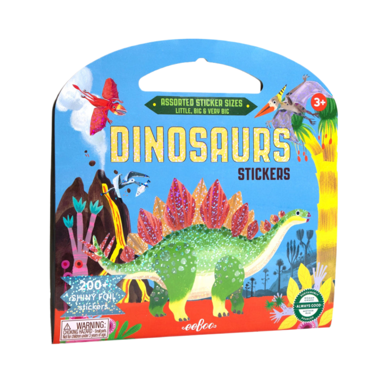 eeboo Dinosaurs Shiny Sticker Book