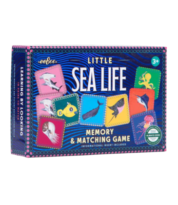 eeboo Sea Life Little Matching Game