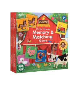 eeboo Pre-School Little Farm Matching Game
