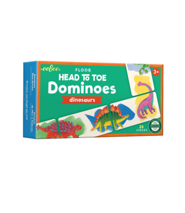 eeboo Dinosaur Head to Toe Dominoes