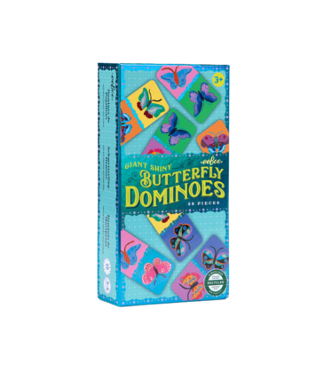 eeboo Giant Shiny Butterfly Dominoes