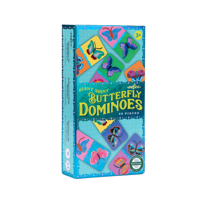 eeboo Giant Shiny Butterfly Dominoes