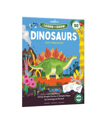 eeboo Learn to Draw Dinosaurs