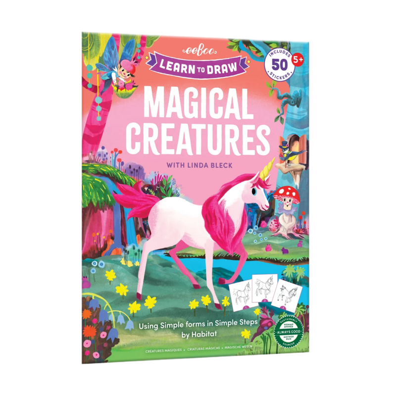 eeboo Learn to Draw Magical Creatures