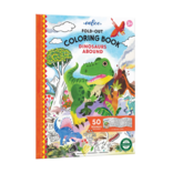 eeboo Fold-Out Coloring Book - Dinosaurs Abound