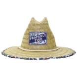 Properly Tied Properly Tied Cabo Straw Hat - Terra Camo