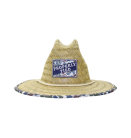 Properly Tied Properly Tied Cabo Straw Hat - Terra Camo