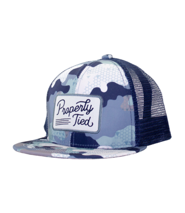 Properly Tied Properly Tied Sportsman Trucker Hat - Delta Backwater Camo