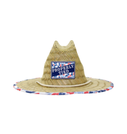Properly Tied Properly Tied Cabo Straw Hat - Americana Camo