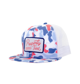 Properly Tied Properly Tied Sportsman Trucker Hat - Americana Camo