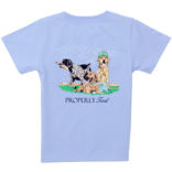 Properly Tied Properly Tied Light Blue Tee - Diamond Dogs