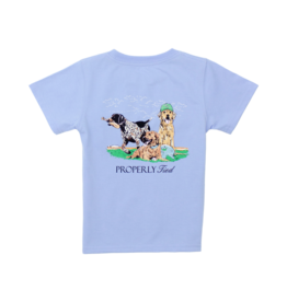 Properly Tied Properly Tied Light Blue Tee - Diamond Dogs
