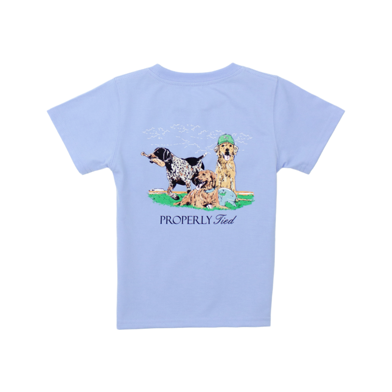 Properly Tied Properly Tied Light Blue Tee - Diamond Dogs
