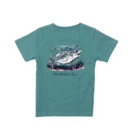 Properly Tied Properly Tied Marine Green Tee - Set The Hook
