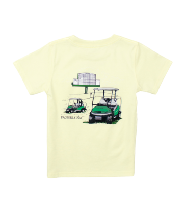 Properly Tied Properly Tied Light Yellow Tee - Leaderboard