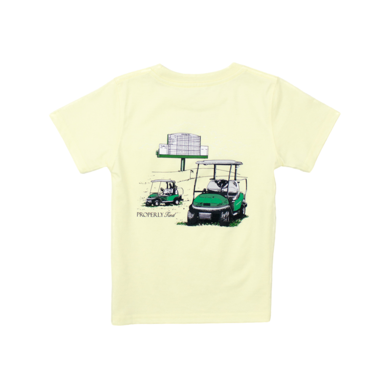 Properly Tied Properly Tied Light Yellow Tee - Leaderboard