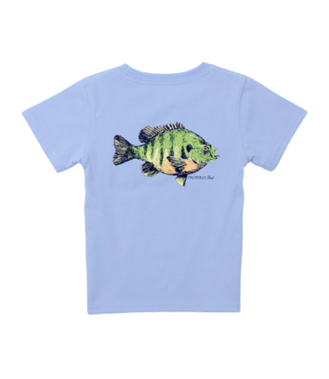 Properly Tied Properly Tied Light Blue Tee - Blue Gill