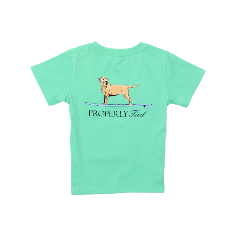 Properly Tied Properly Tied Wash Green Tee - Waverider