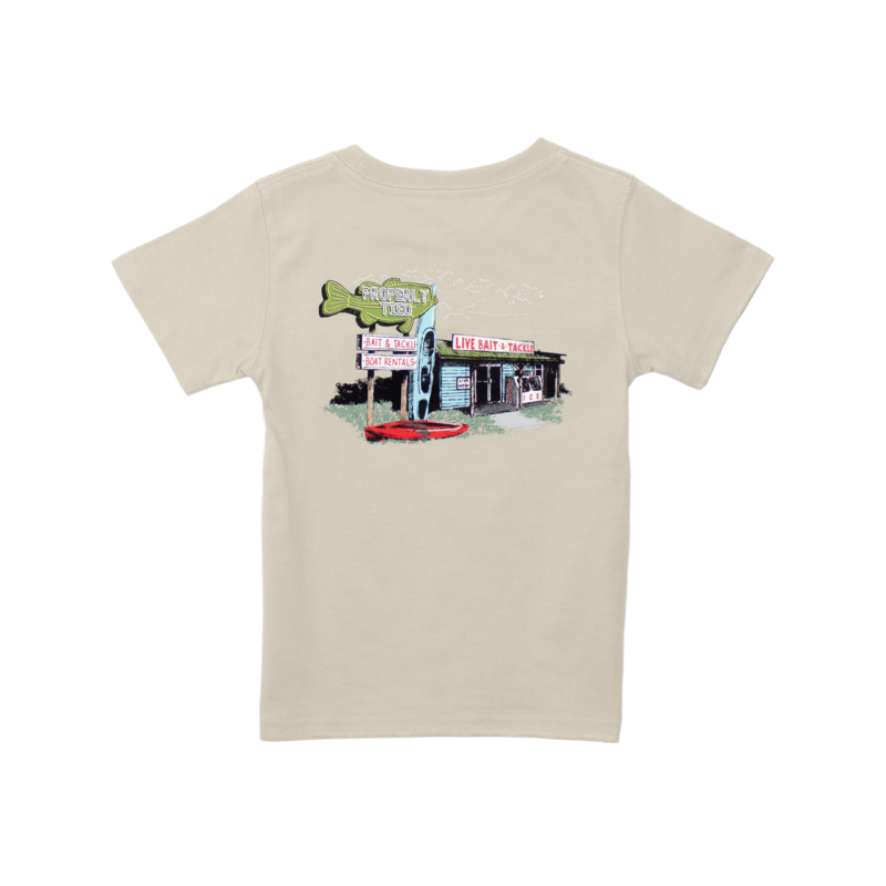 Properly Tied Properly Tied Linen Tee - Bait Shop