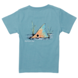 Properly Tied Properly Tied Coastal Sky Tee - Redfish Tail