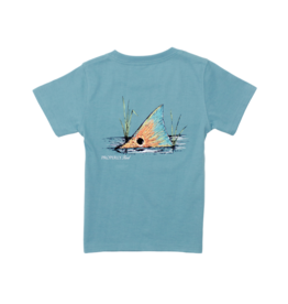 Properly Tied Properly Tied Coastal Sky Tee - Redfish Tail